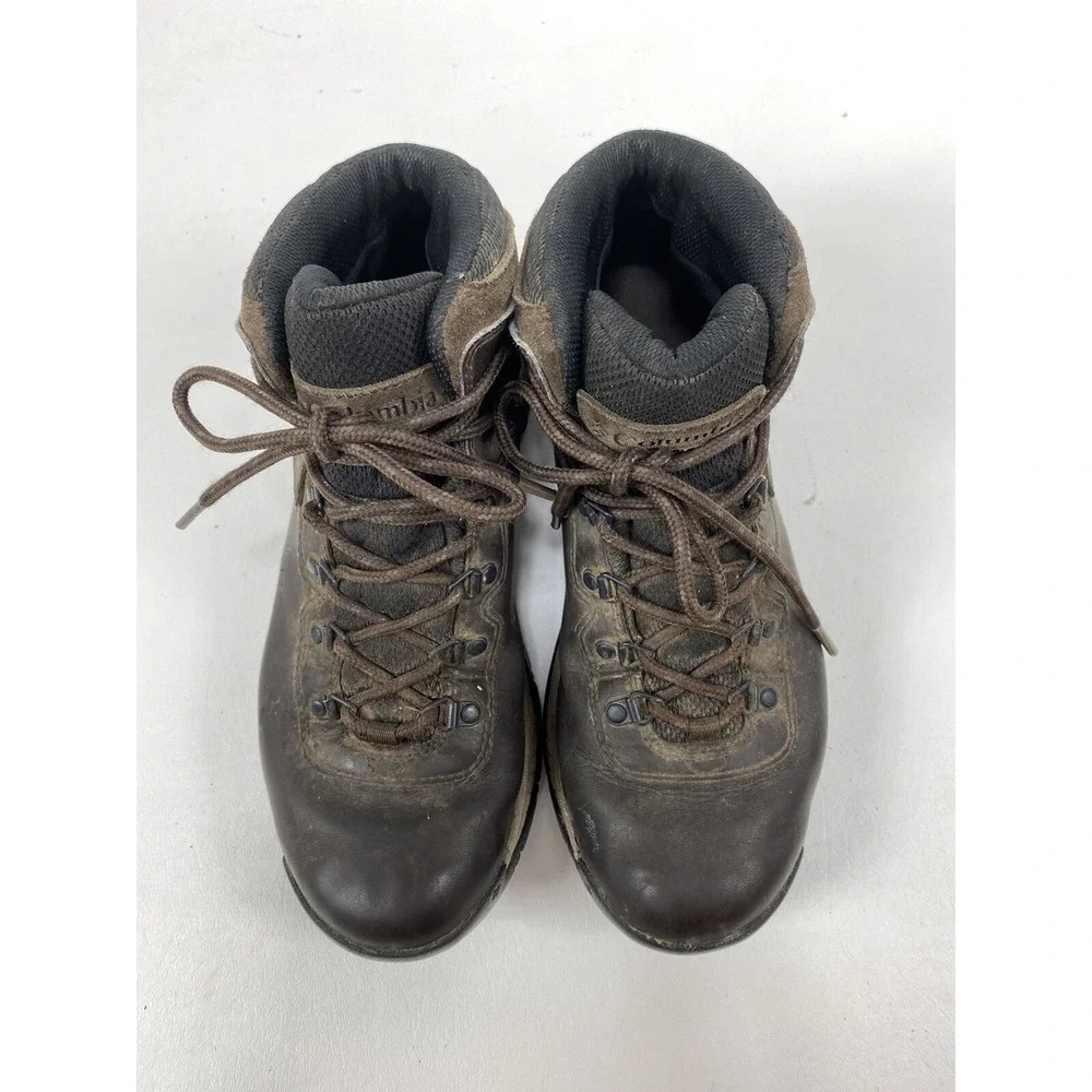 Columbia Waterproof Hiking Boots Newton Ridge Plus Brown Women's Size 11 BL3783